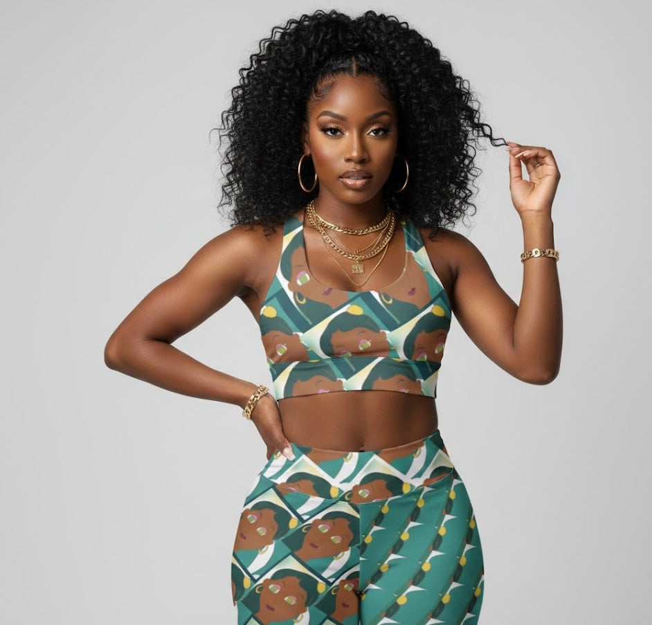 Brownie Bleu sports bra