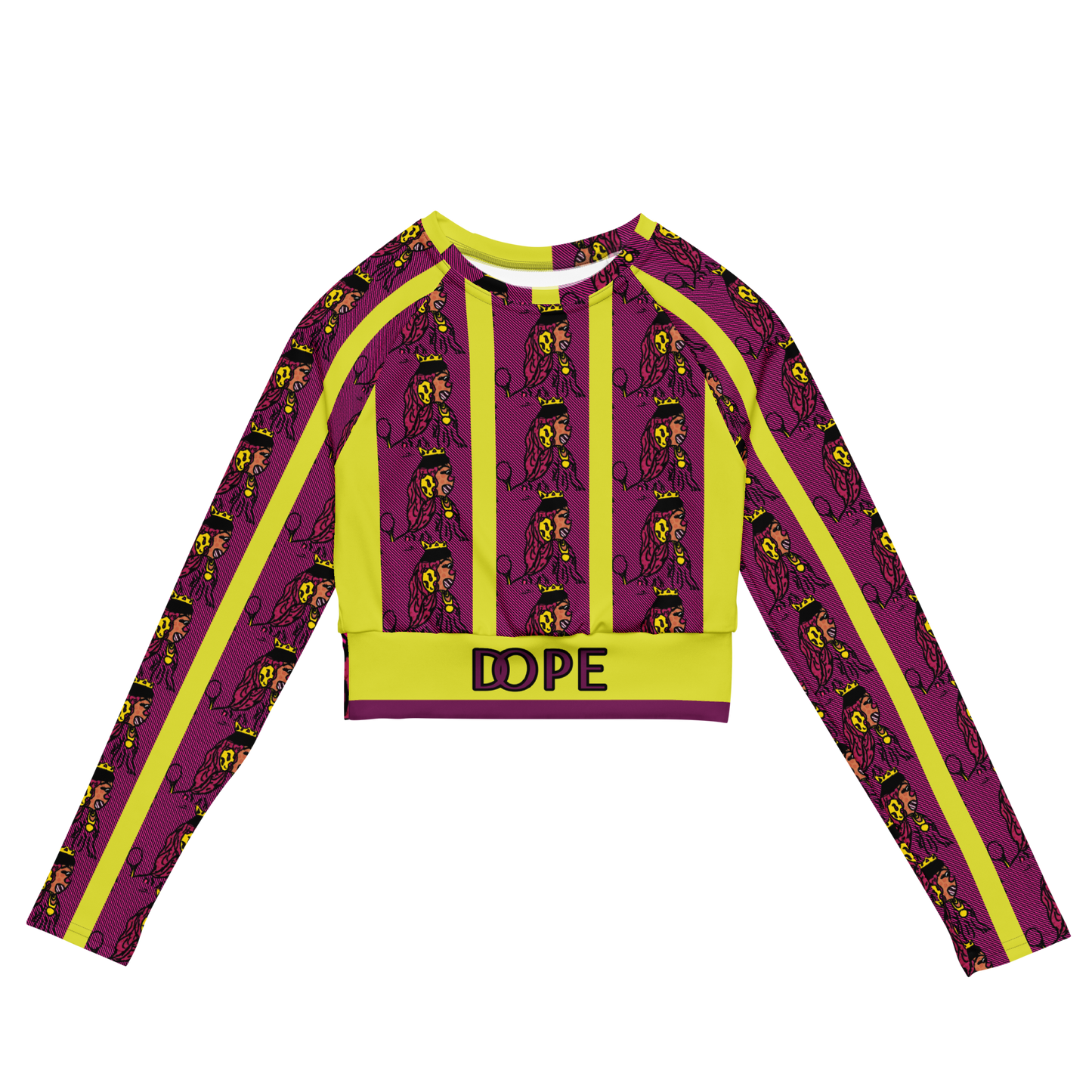 Fairy Berry long-sleeve crop top