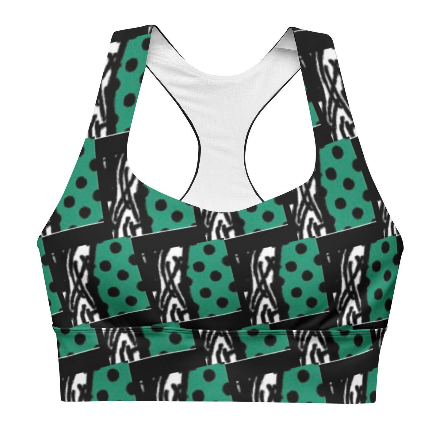 Dice Head sports bra