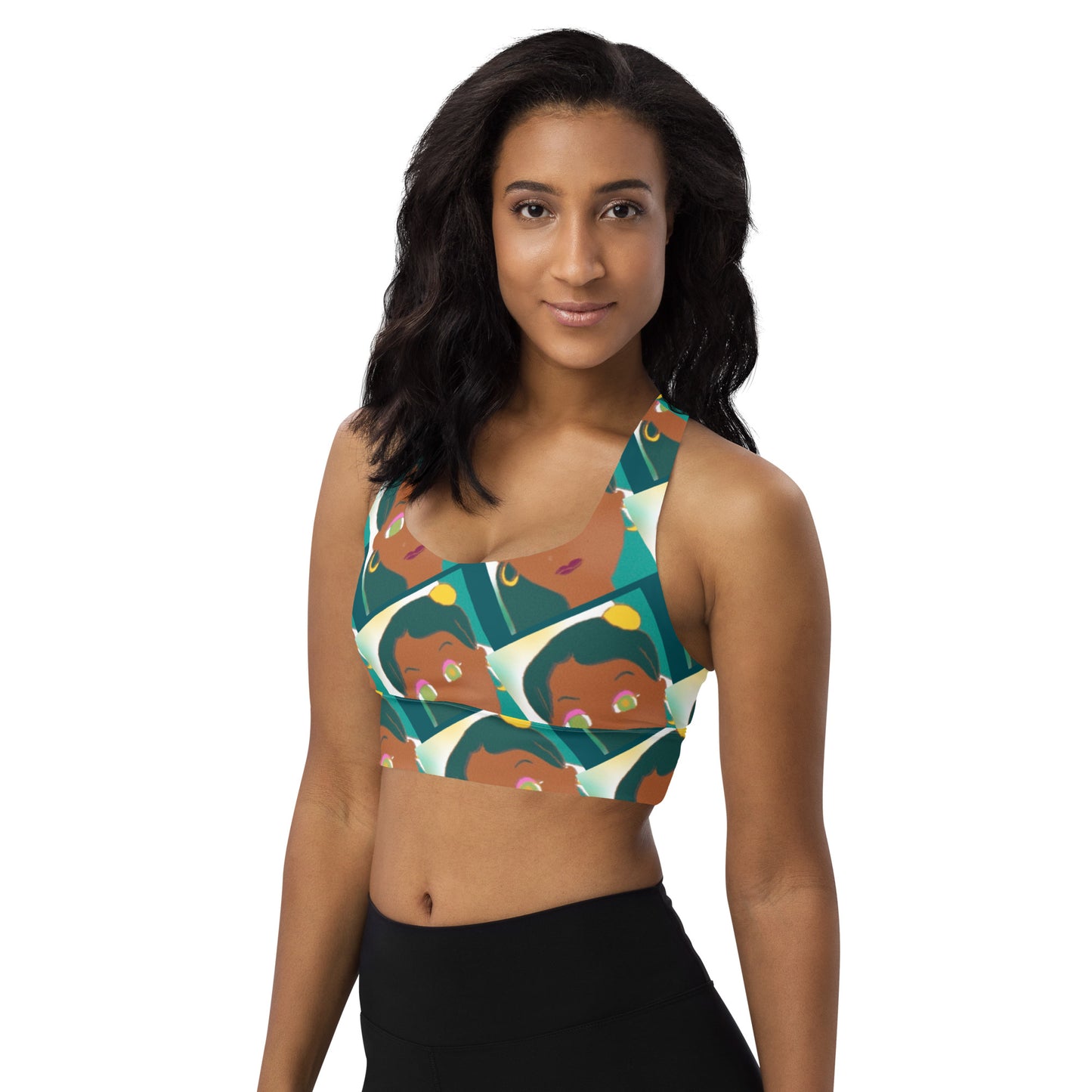 Brownie Bleu sports bra