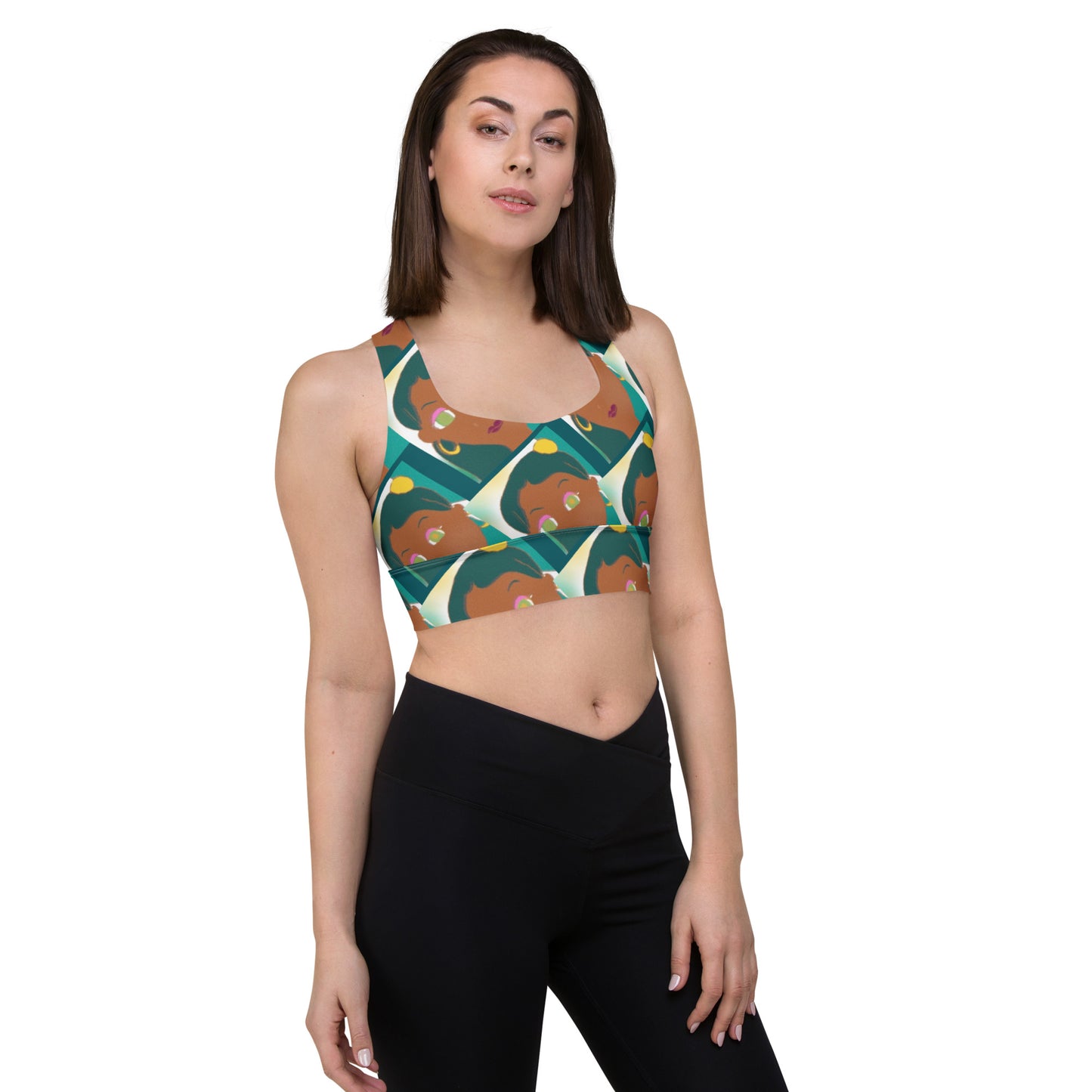 Brownie Bleu sports bra