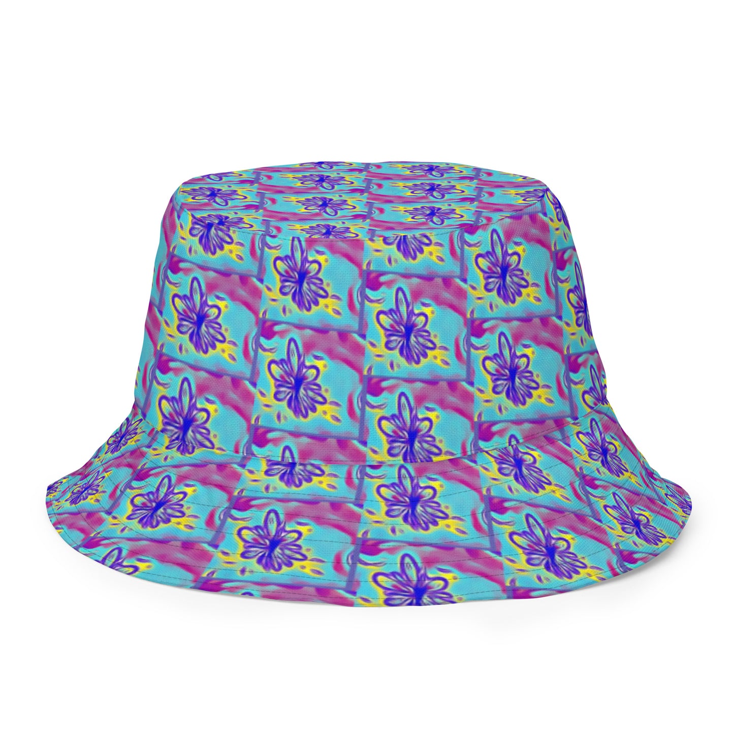 P Nailed It Reversible bucket hat