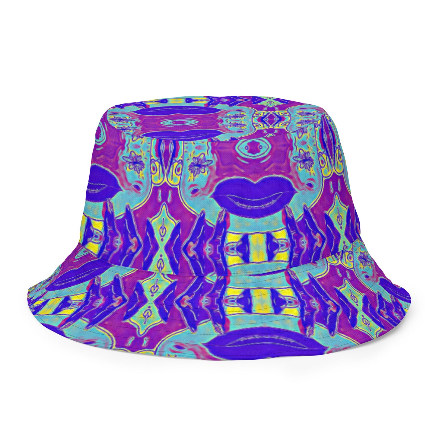 P Nailed It Reversible bucket hat