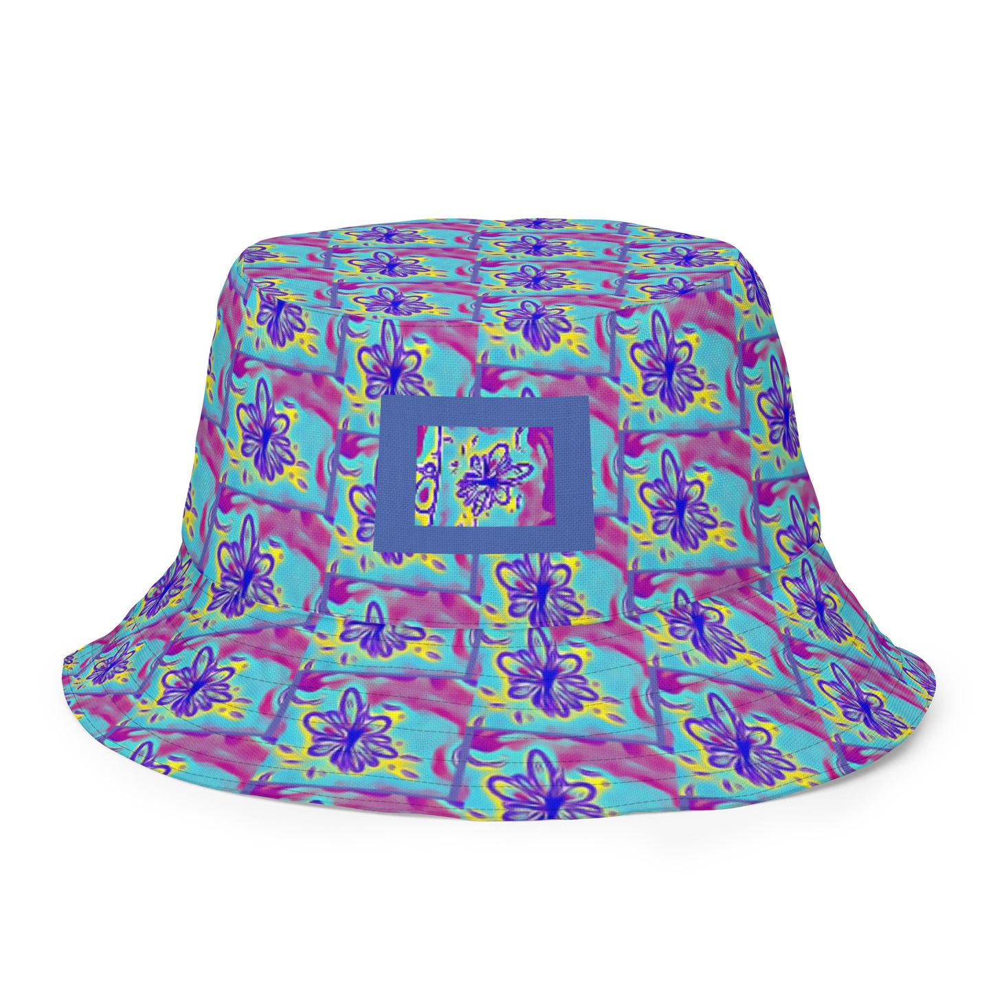 P Nailed It Reversible bucket hat