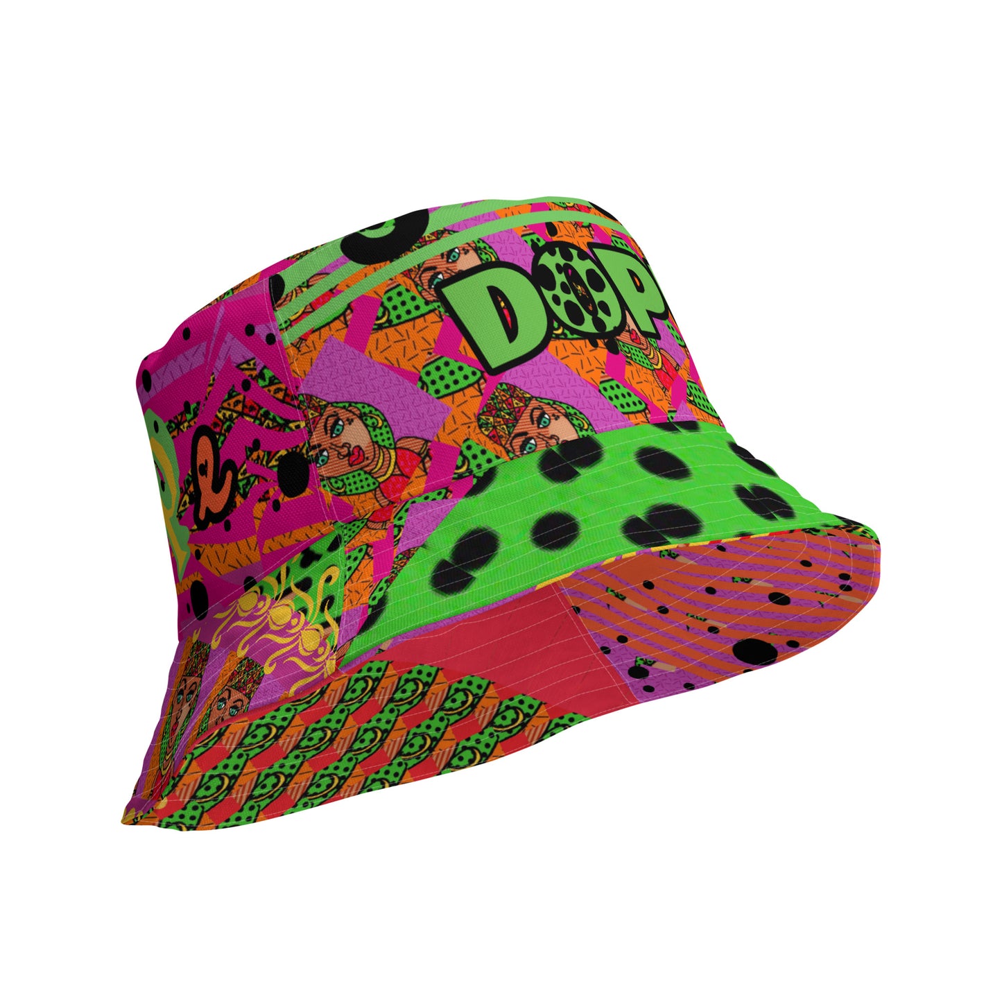 Boomba Box Reversible bucket hat