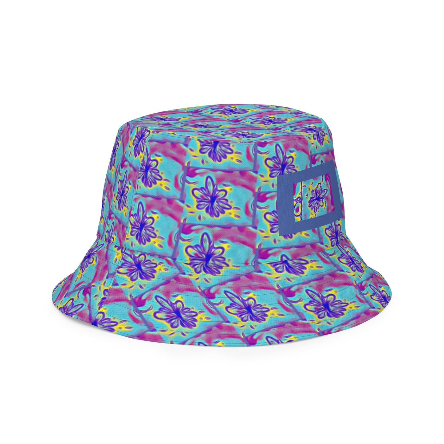 P Nailed It Reversible bucket hat