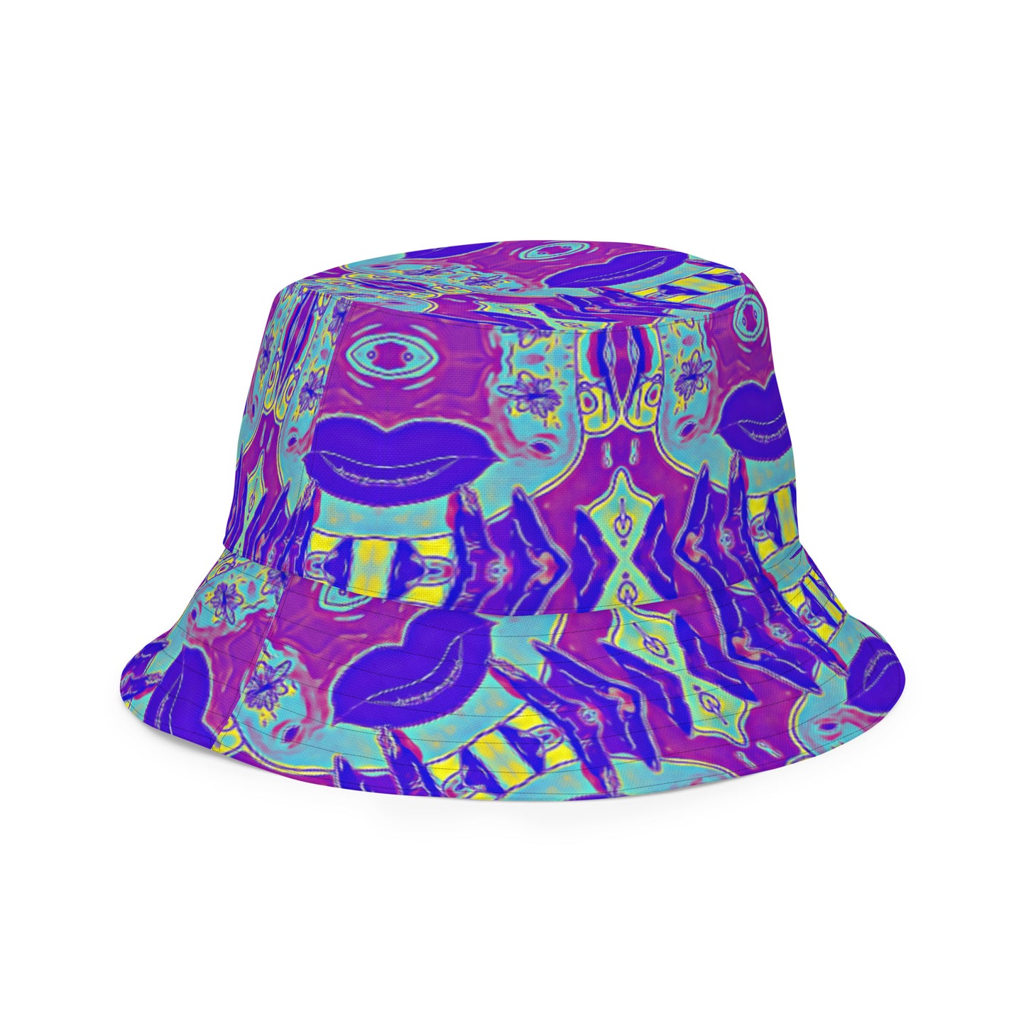 P Nailed It Reversible bucket hat