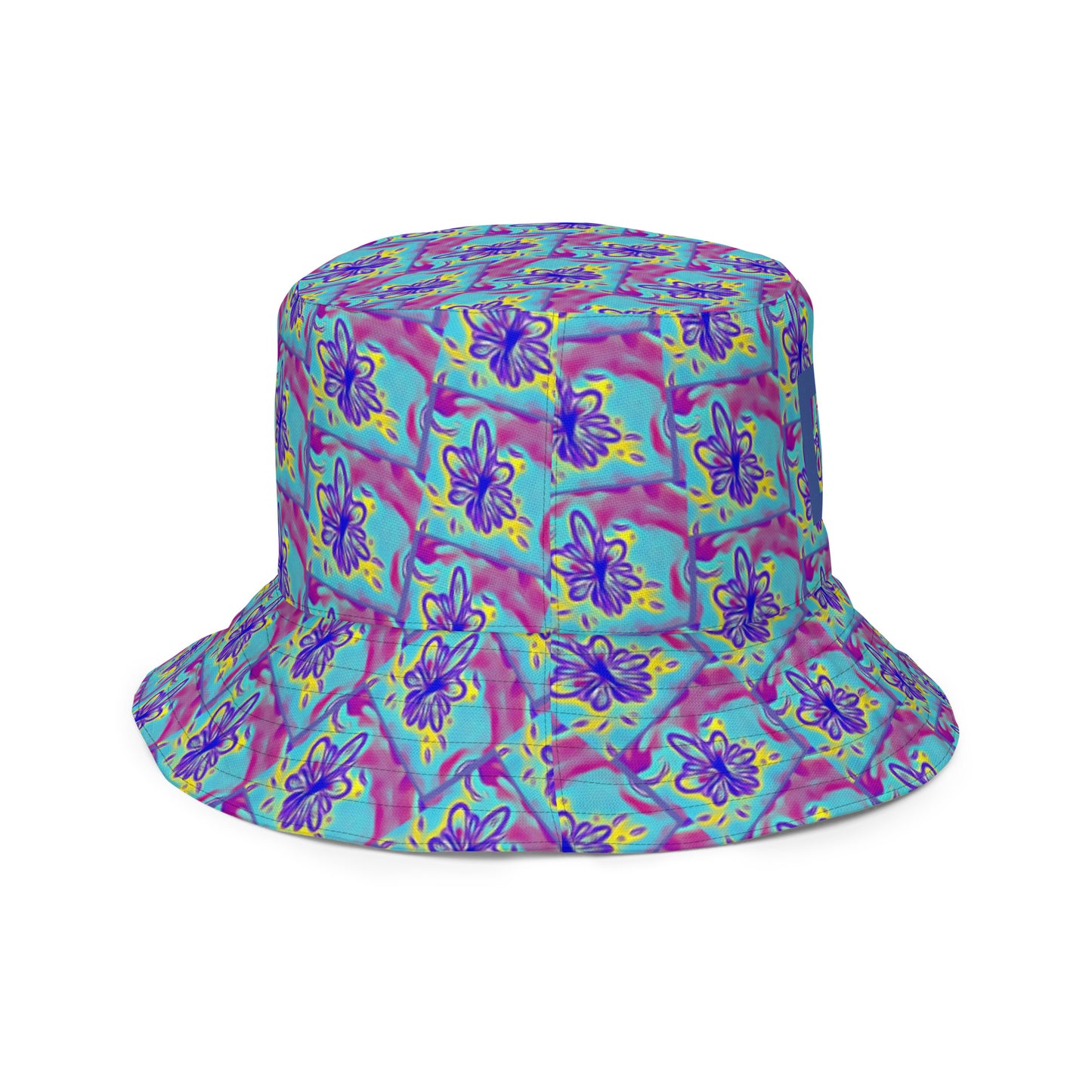 P Nailed It Reversible bucket hat