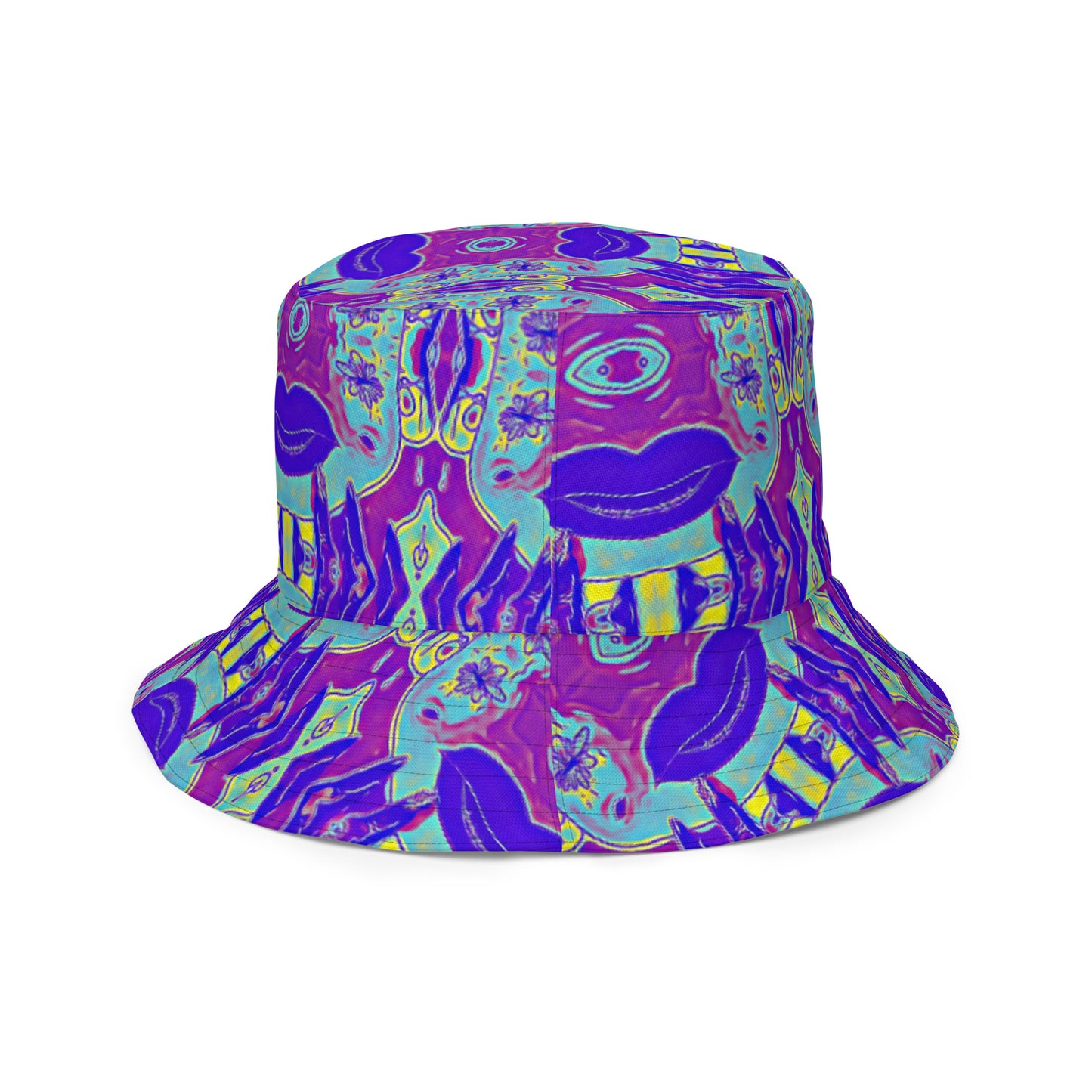 P Nailed It Reversible bucket hat