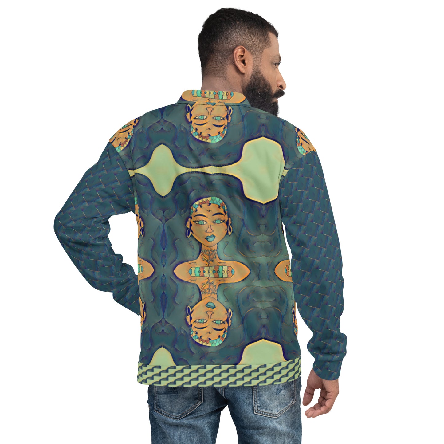 Queen of the Sea Unisex Bomber Jacket