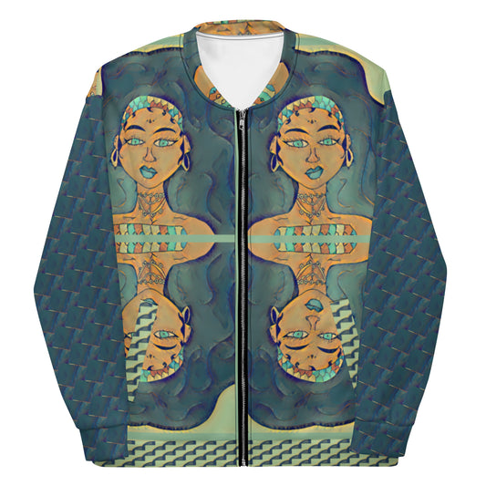 Queen of the Sea Unisex Bomber Jacket