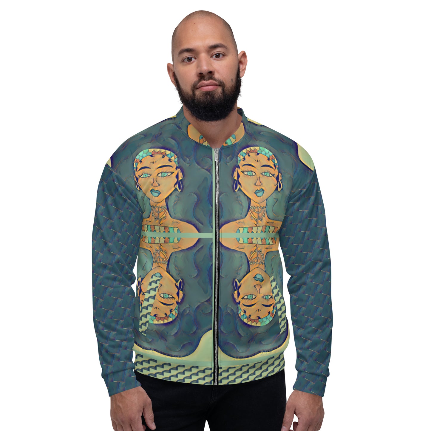 Queen of the Sea Unisex Bomber Jacket