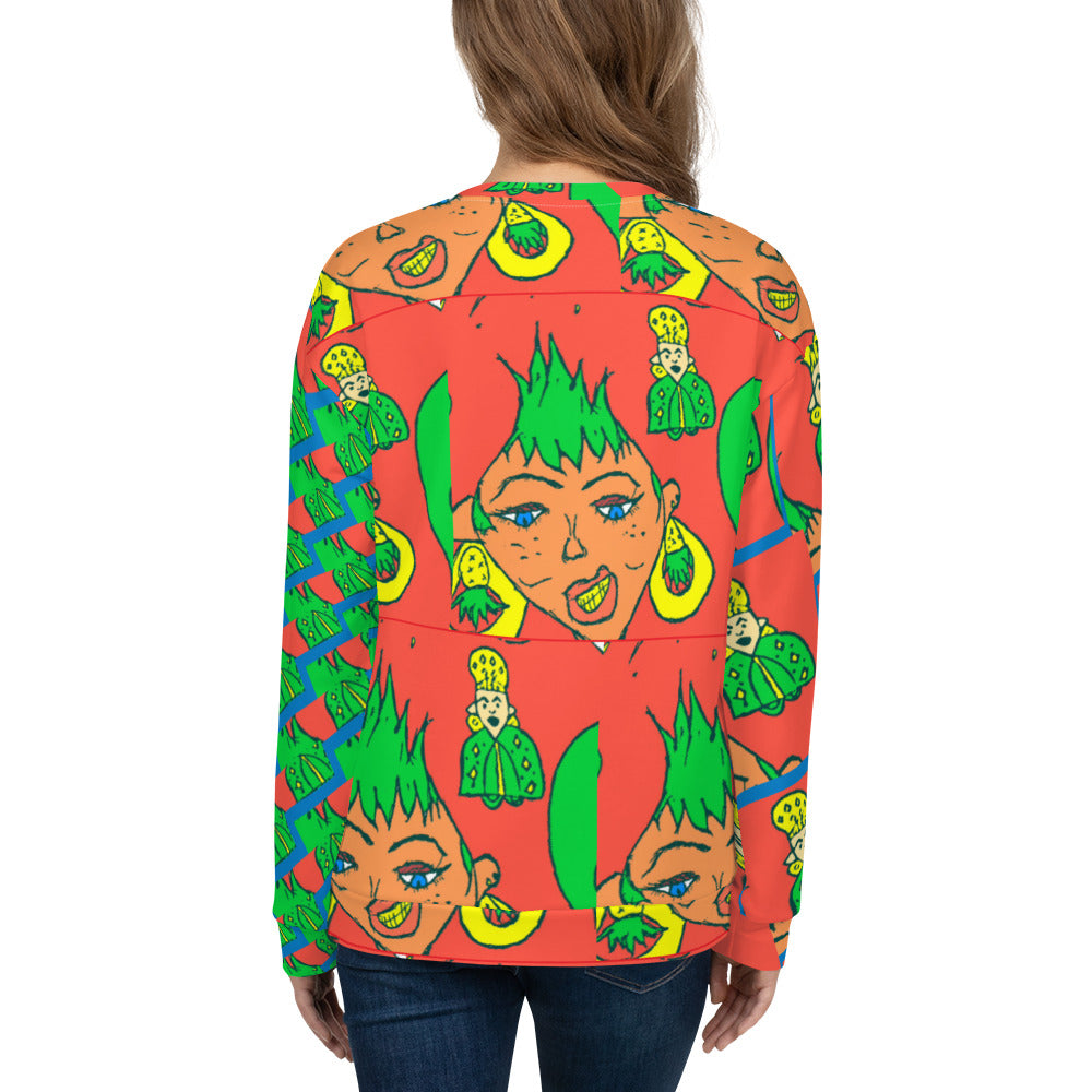 Strawberry Trippy Heaux Unisex Sweatshirt