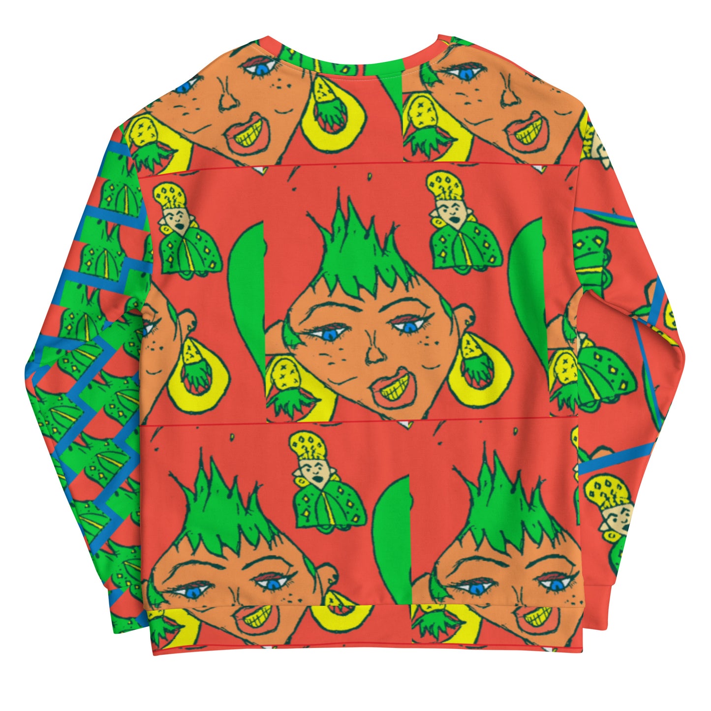 Strawberry Trippy Heaux Unisex Sweatshirt