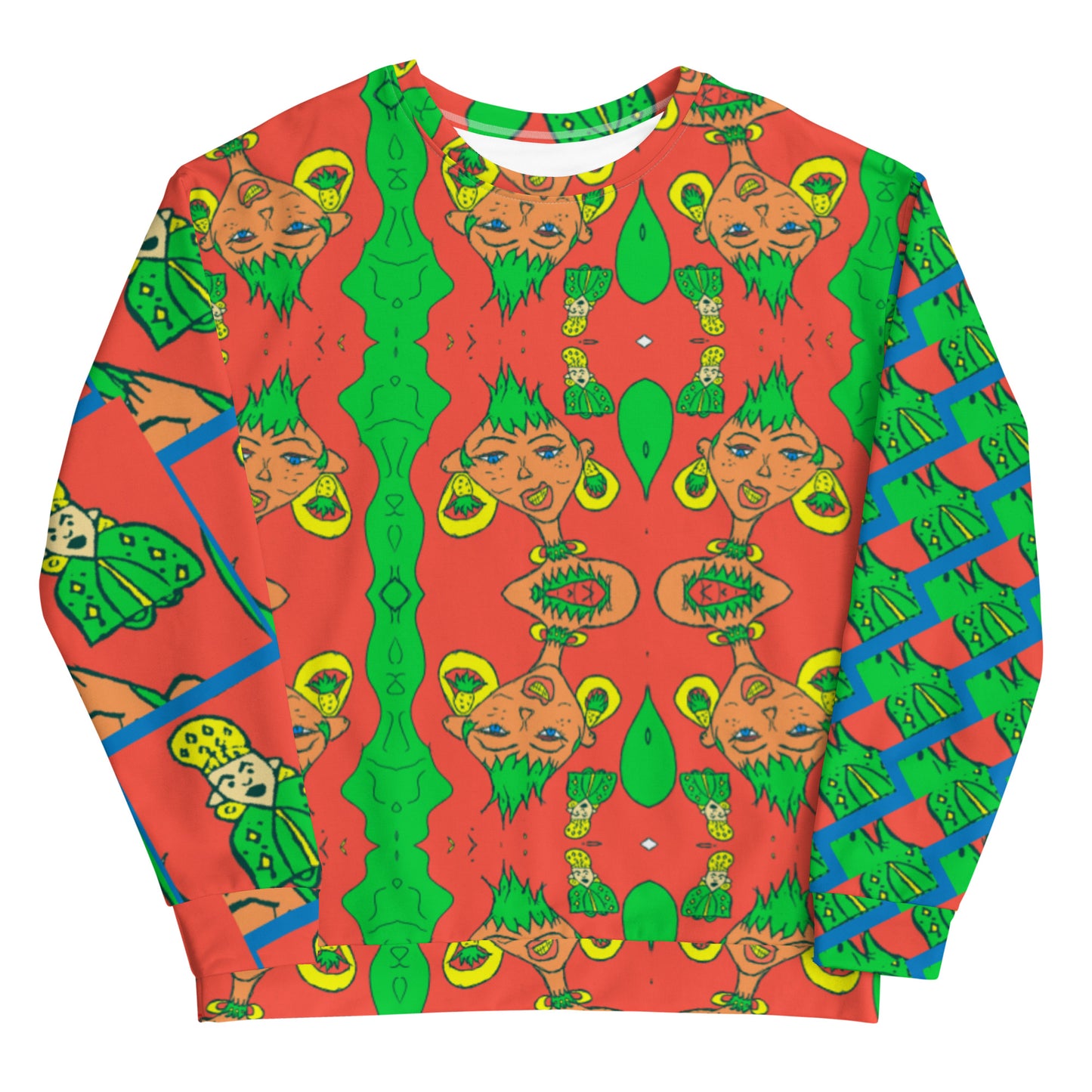 Strawberry Trippy Heaux Unisex Sweatshirt