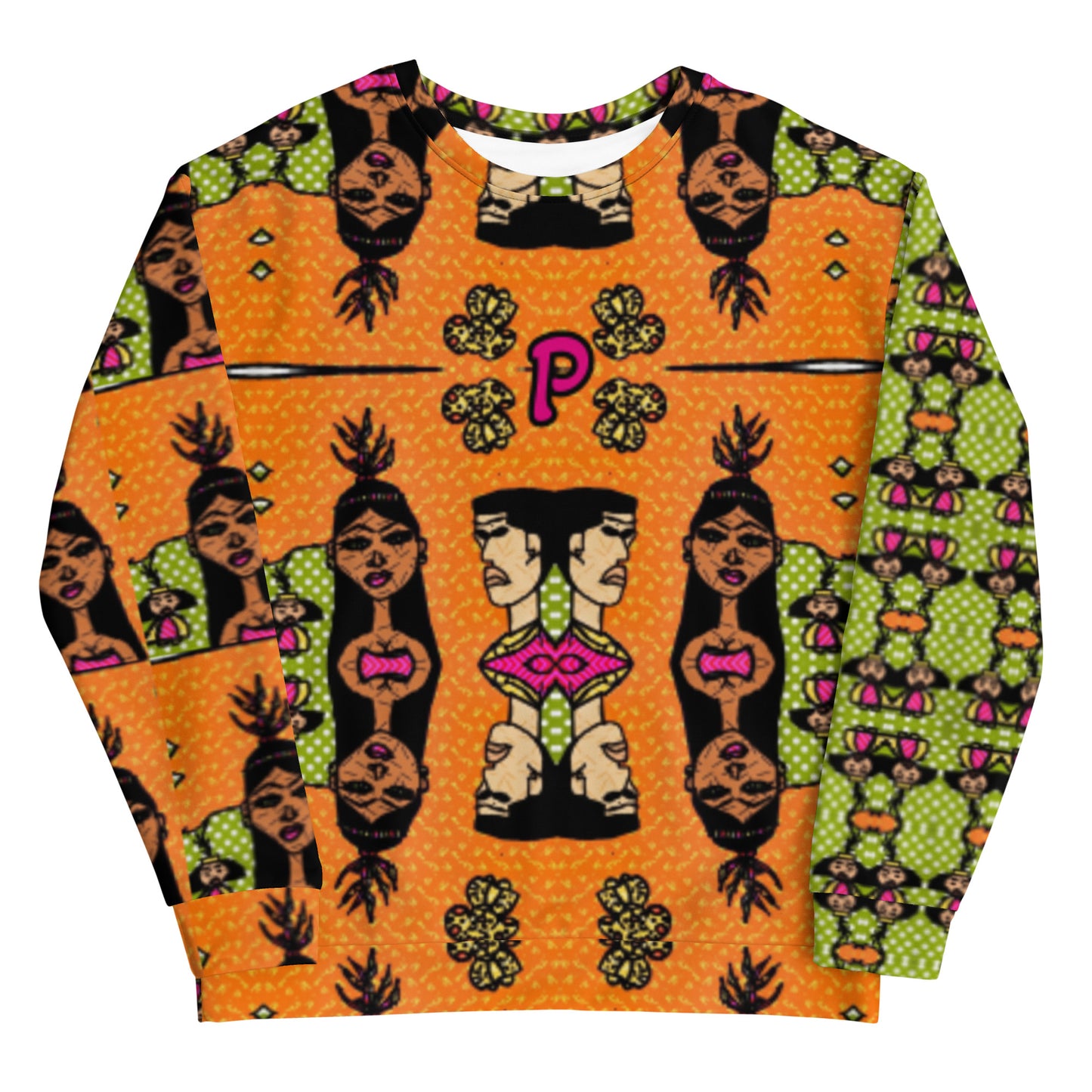 Polka P Unisex Sweatshirt