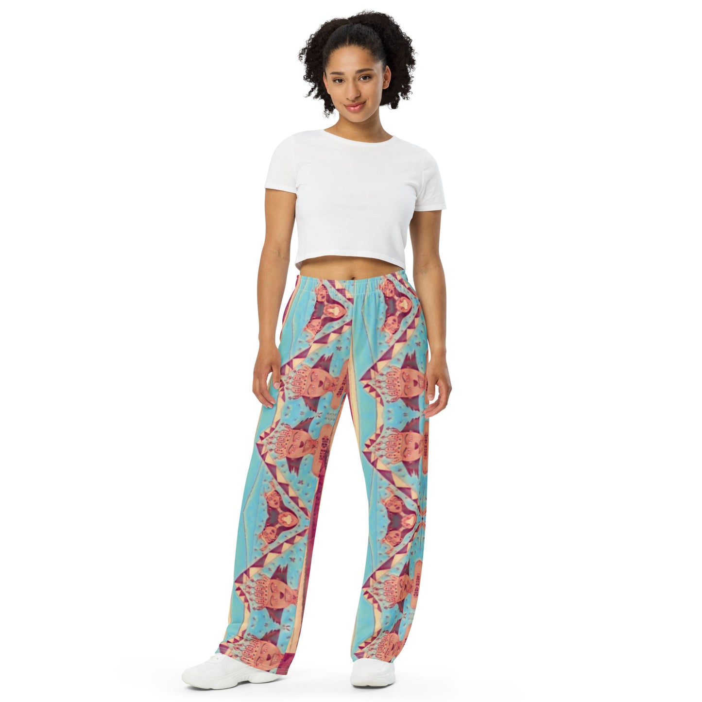 Choosy Cherokee unisex wide-leg pants