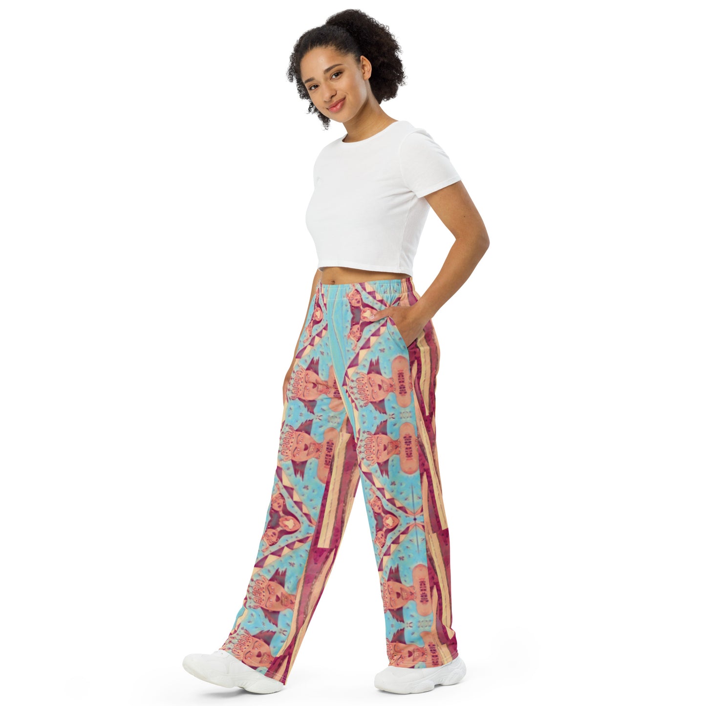 Choosy Cherokee unisex wide-leg pants