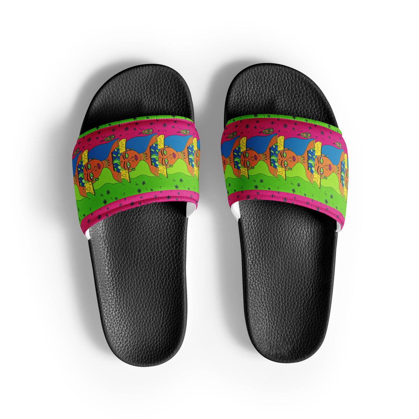 Rainbeauxs Women's slides