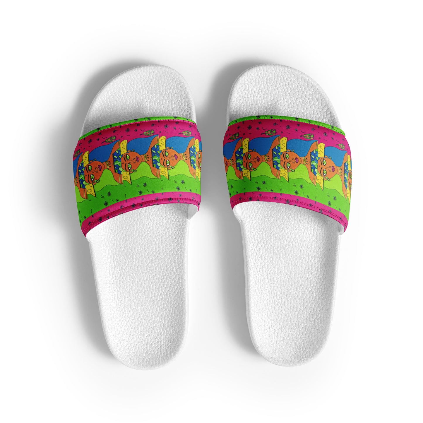 Rainbeauxs Women's slides